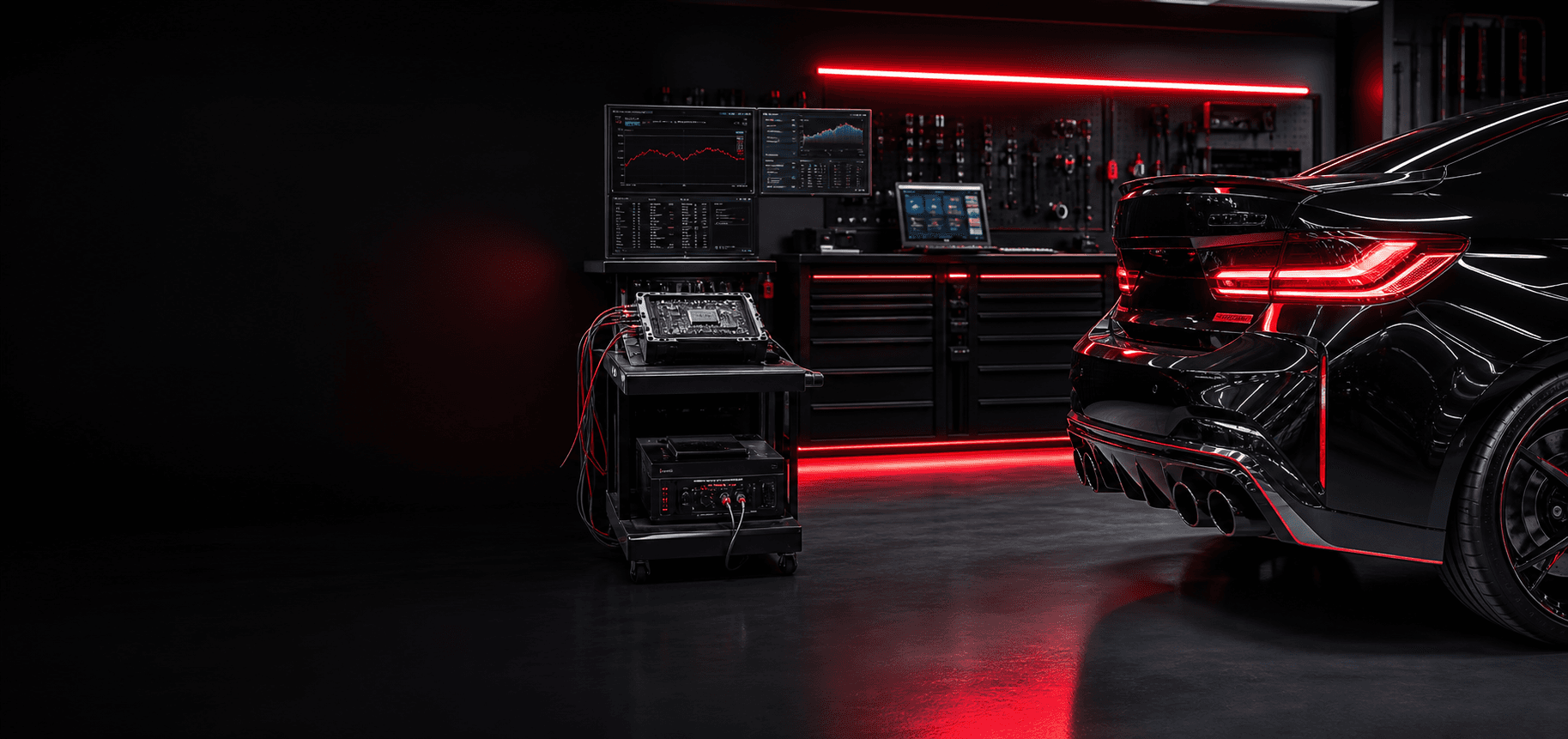 Bench / Boot Readout bei MG AutoTech